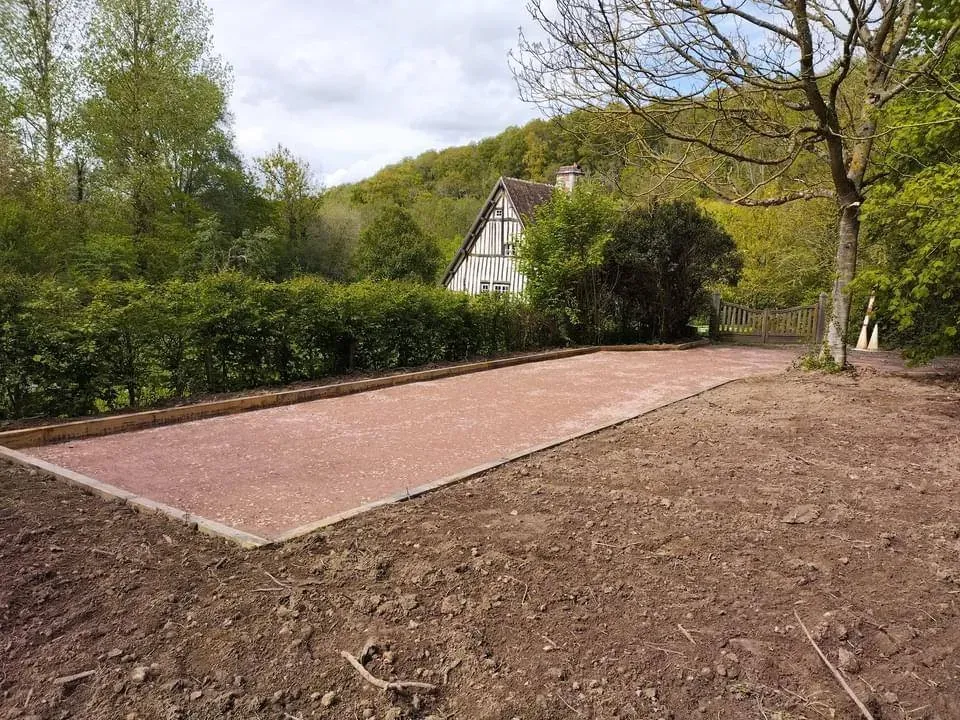 Terrassement près de Moyaux 